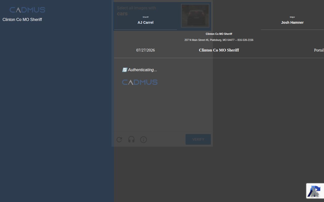 Clinton County released inmates portal and current custody controls